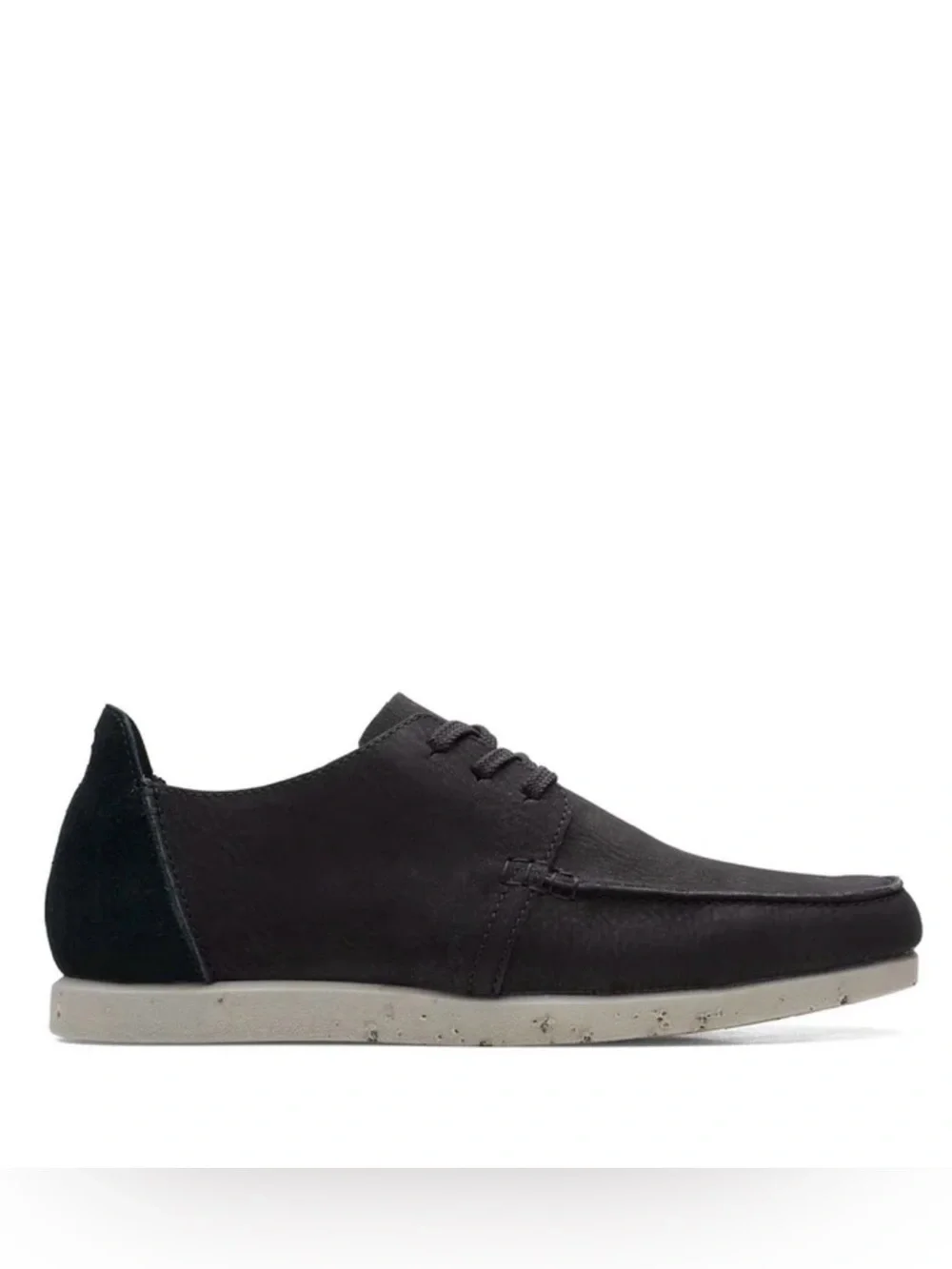 Clarks ShacreLite Low Nubuck Leather Oxfords